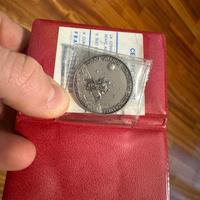 Moneta Commemorativa Apollo 11 Argento 800 + Astuc