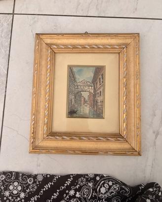 Dipinto “ponte dei sospiri”