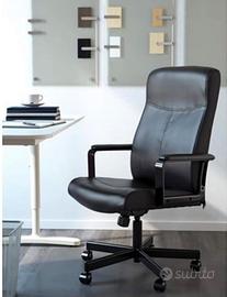 IKEA Millberget Bomstad Swivel Chair Black