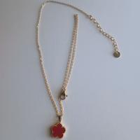 Collana donna in acciaio con pendente 