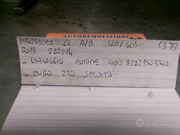 Cablaggio motore mercedes cla/b gla/b 1.3 tb