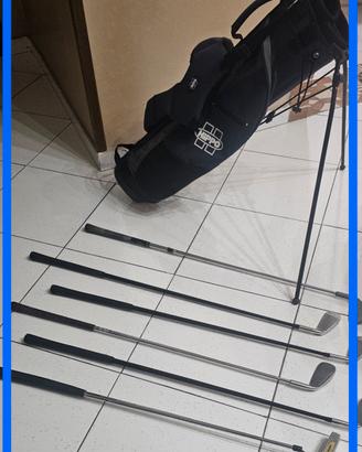 Borsa da Golf Hippo con 6 Mazze da Golf