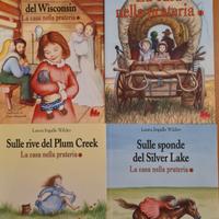 4 Libri della collana "La casa nella prateria"