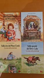 4 Libri della collana "La casa nella prateria"