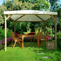 Gazebo in legno 3x3
