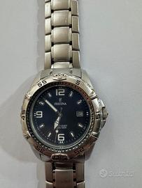Orologio Festina in acciaio blu’