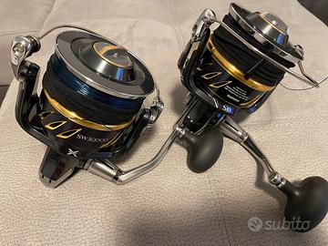 2 Mulinelli shimano stella 30000  piu una bobina