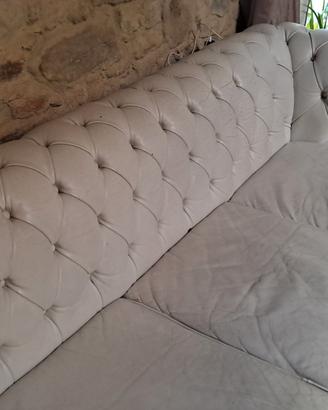 Divano + poltrone chesterfield