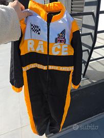 Vestito di carnevale pilota formula uno