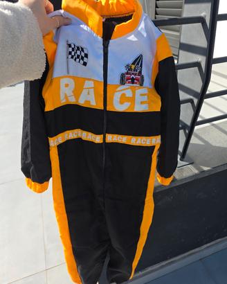 Vestito di carnevale pilota formula uno