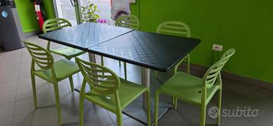 Tavoli sedie e banco da lavoro