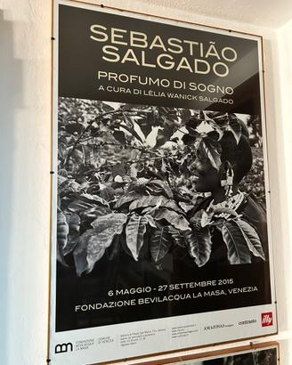 Sebastiào Salgado Profumo di un sogno   poster