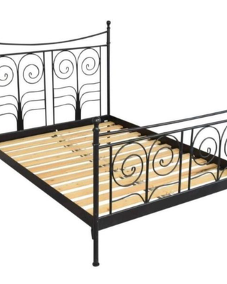 Letto ferro nero