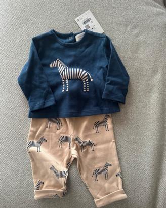 Pigiama neonato fantasia 1-3 m Cotton Juice