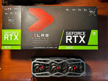 PNY XLR8 Nvidia Geforce RTX 3070 (GPU)