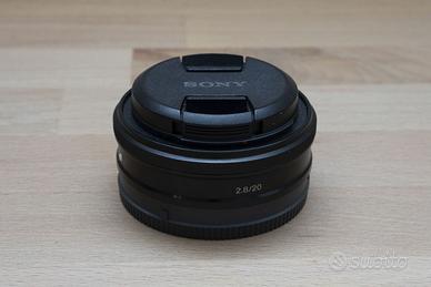 Sony E 20mm f/2.8 Pancake SEL20F28 – ottime condiz