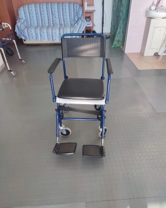 Sedia rotelle con comoda