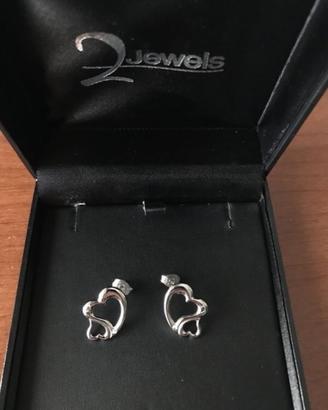 Orecchini cuore 2Jewels