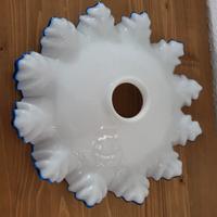 Lampadario in vetro diametro 25 cm.