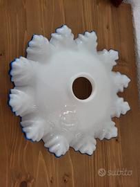 Lampadario in vetro diametro 25 cm.