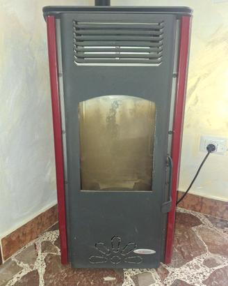 Stufa a pellet ventilata