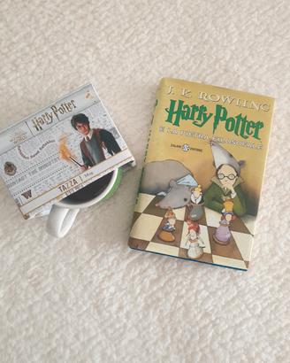 libro la Pietra filosofale Harry Potter più tazza 