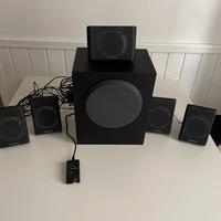 Sistema audio 5.1 Creative con SubWoofer e casse