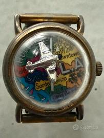 Orologio automatico vintage '80 LA aeroplano raro