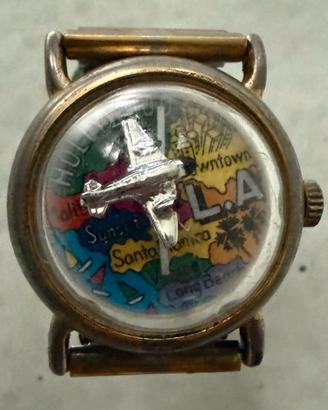Orologio automatico vintage '80 LA aeroplano raro