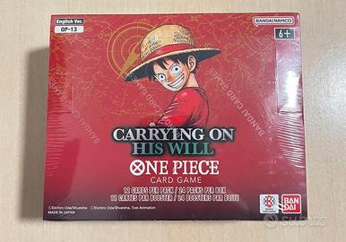 Box Op-13 One Piece eng  display op13 sealed new