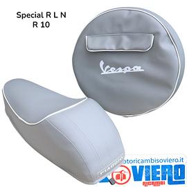 Sella Gobba e Copriruota Grigio Rigo Bianco Ruota 