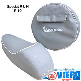 Sella Gobba e Copriruota Grigio Rigo Bianco Ruota 