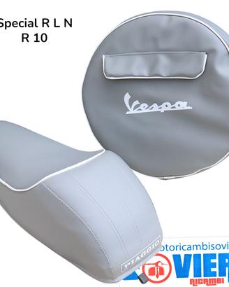 Sella Gobba e Copriruota Grigio Rigo Bianco Ruota 