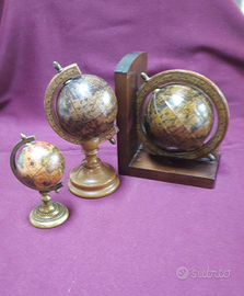 3 mappamondo vintage