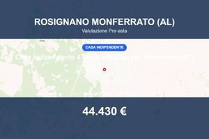 Immobile in asta di 92 m² a Rosignano Monferrato