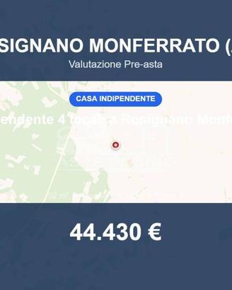 Immobile in asta di 92 m² a Rosignano Monferrato