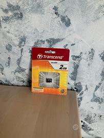 Transcend TS2GUSDC 2GB MicroSD Memory Card