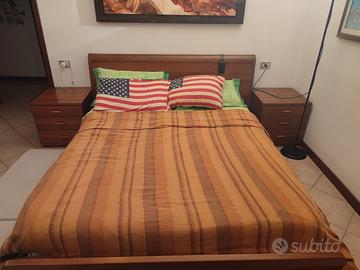 camera matrimoniale in ciliegio 