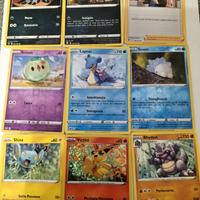 9 carte Pokemon 