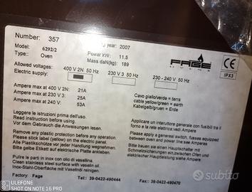 forno elettrico per pizza 