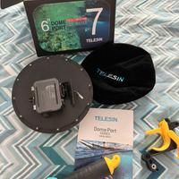 Telesin dome port per go pro