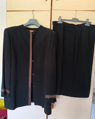 Completo nero da donna elegante taglia 50