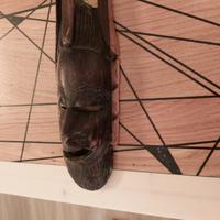 Maschera in legno Tribale Africana 1980 Kenya.