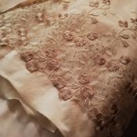 Abito sposa tg 42/44 seta, giacchino e cuscino