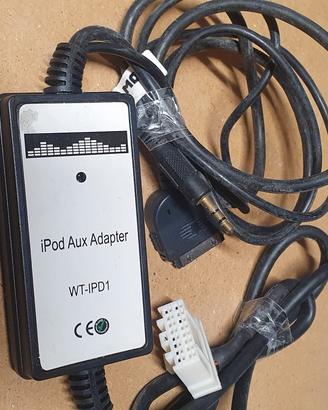 Adattatore autoradio per Ipod o AUX o lettore mp3