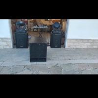 impianto completo da dj