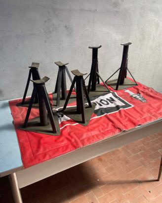 Cavalletti estensibili in ferro