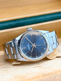 Rolex Oyster Perpetual 31mm, ghiera Oro, Full set