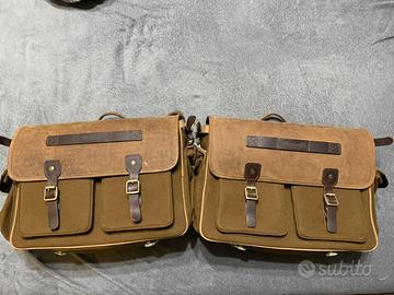 Royal Enfield super meteor 650 borse laterali