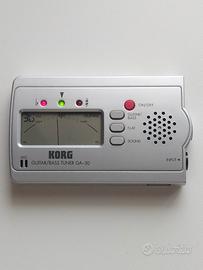 Korg Guitar/Bass tuner accordeur GA-30